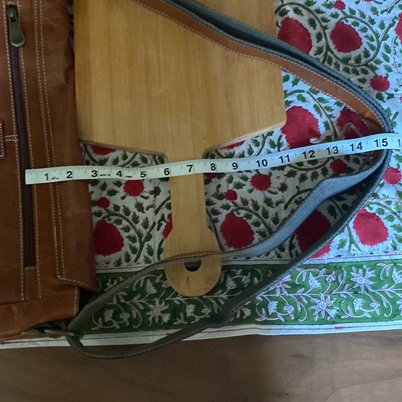 Vintage, Classic Fossil Cross-Body Messenger/Computer Bag - Picture 16 of 16